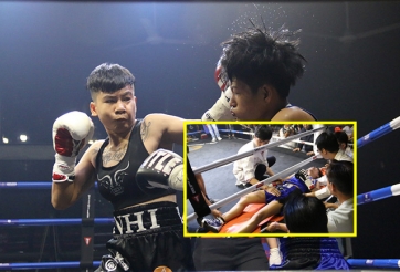 Nữ võ sĩ Việt Nam đấm đối thủ Thái Lan nhập viện chỉ sau 16 giây