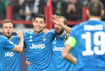 Juventus chính thức giành vé lọt vào vòng 1/8 Cúp C1