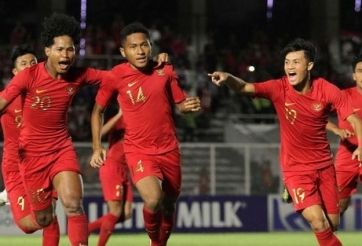 Indonesia chính thức giành vé dự VCK U19 châu Á