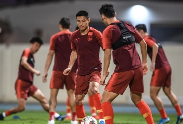 CHÙM ẢNH: Trung Quốc tập luyện chuẩn bị cho vòng loại World Cup 2022