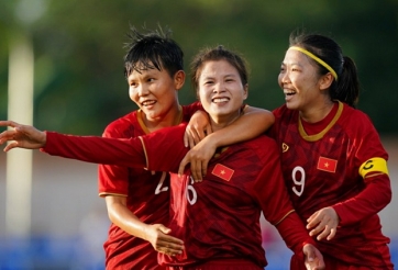 ĐT nữ Việt Nam được thưởng nóng sau trận hòa Thái Lan