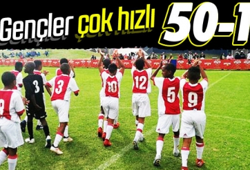 CHOÁNG VÁNG: Đội trẻ Ajax hủy diệt đối thủ... 50-1