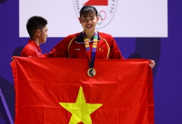 Ánh Viên: 'Rất lâu rồi em mới đứng ở vị trí số 1'