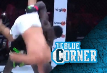 VIDEO: Võ sĩ 'khổng lồ' nhấc bổng đối thủ rồi ném xuống đất