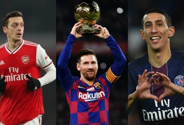 Top 5 cầu thủ kiến tạo nhiều nhất thập kỷ: Messi số 1