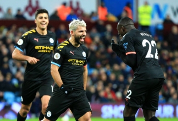 Aguero lập hat-trick giúp Man City giành chiến thắng hủy diệt