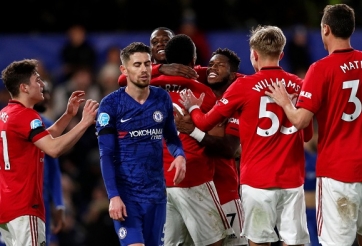 CHÙM ẢNH: MU 'nhấn chìm' Chelsea ngay tại Stamford Bridge