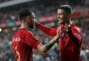 Bruno Fernandes: 'Ronaldo là nguồn cảm hứng cho tôi'