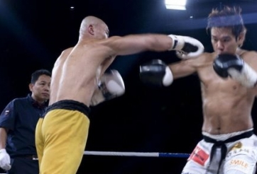 VIDEO: 'Đệ nhất Thiếu Lâm' Trung Quốc bị võ sĩ Nhật Bản hạ knock-out