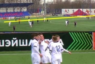 VIDEO: Siêu phẩm 'độc nhất vô nhị' của bóng đá thế giới thời COVID-19