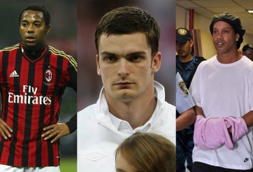 Ronaldinho và những ngôi sao bóng đá từng phải ngồi tù