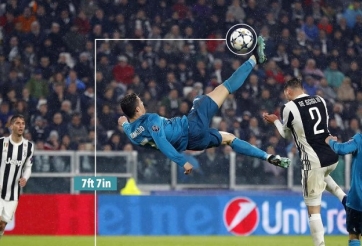 VIDEO: Ronaldo 'ngả bàn đèn' lập siêu phẩm vào lưới Juventus