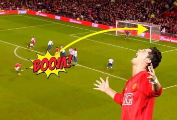 VIDEO: Cú sút phạt 'sấm sét' với vận tốc 221 km/h, thủ môn không kịp thấy bóng