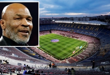 Công ty cần sa của Mike Tyson muốn đặt tên sân nhà cho Barca