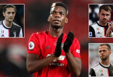 Juventus chơi lớn với MU: Dùng 3 'vật tế thần' đổi lấy Pogba