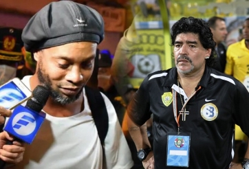 Maradona: 'Ronaldinho không phải là tên tội phạm'
