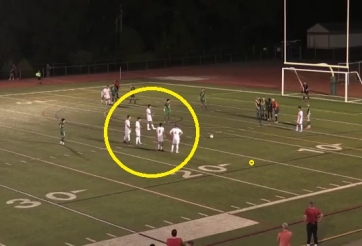 VIDEO: Pha dàn xếp đá phạt đỉnh cao nhất mọi thời đại