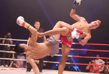 'Đệ nhất Thái Cực' Trung Quốc tung 'độc chiêu' hạ gục võ sĩ Muay Thái