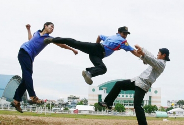 VIDEO: Anh bảo vệ Việt Nam gây sốt với màn thi triển bài quyền đẹp mắt