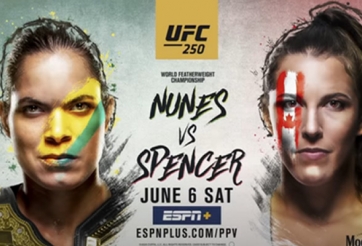Lịch thi đấu UFC 250: Nữ vương đại chiến