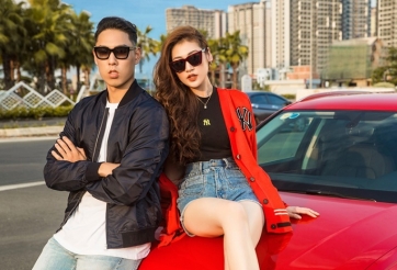 Á hậu Việt Nam khoe dáng bên chàng VĐV bóng rổ Việt kiều