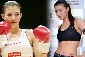 'Nữ hoàng boxing' khoe thân hình bốc lửa hút hồn cánh đàn công