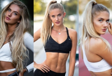 'Nữ VĐV quyến rũ nhất hành tinh' gây sốt trong ngày trở lại tập luyện