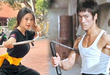 VIDEO: Hot girl Việt gây sốt với màn múa côn nhị khúc như Lý Tiểu Long