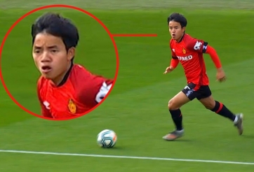 VIDEO: 'Messi Nhật Bản' đi bóng khéo léo và dứt điểm tinh tế