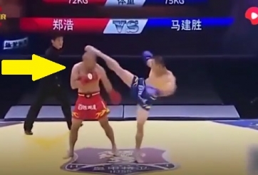 VIDEO: Dính đòn 'chí mạng', cao thủ Vịnh Xuân bị hạ gục chỉ sau 1 giây