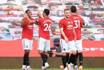 MU giành chiến thắng hủy diệt trong ngày Martial lập hat-trick