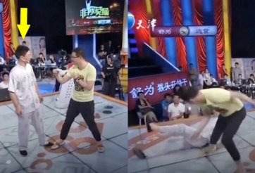 VIDEO: Cao thủ Vịnh Xuân bị chính bạn diễn lật tẩy bộ mặt thật