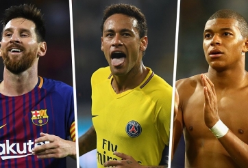 Đội hình đắt giá nhất tứ kết Cúp C1: Tam tấu Messi, Neymar và Mbappe