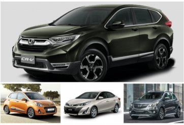 Top 10 ô tô đắt khách nhất Việt Nam tháng 5/2020