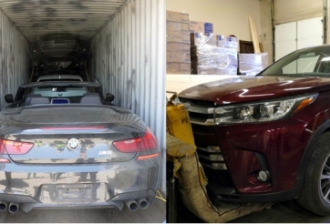 40 chiếc ô tô bị đánh cắp, giấu kỹ trong xe container qua Ý