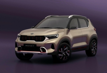 Đàn em Kia Seltos - SUV cỡ nhỏ Sonet ấn định ngày ra mắt