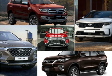 Top 5 xe ô tô 7 chỗ rộng rãi tốt nhất dành cho gia đình