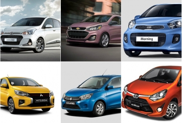 Các mẫu xe ô tô 5 chỗ rẻ nhất thị trường Việt