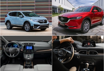 Đắt hơn 69 triệu VNĐ, Honda CR-V full option hơn Mazda CX-5 ở đâu?