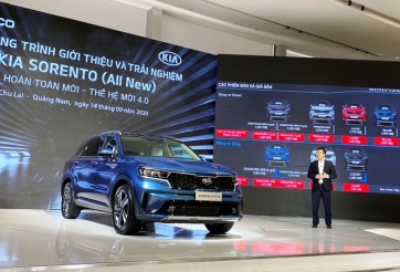 Kia Sorento 2021 chính thức ra mắt tại VN, giá từ 1,079 tỷ VNĐ