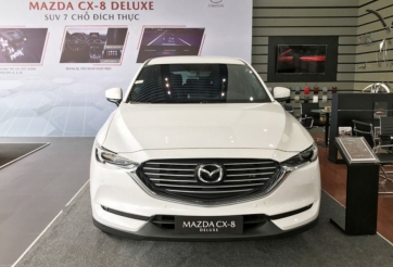 Mazda CX-8 bổ sung trang bị, quyết đấu Toyota Fortuner