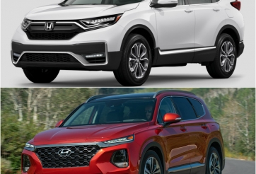 So sánh Honda CR-V và Hyundai SantaFe: Gần 1 tỷ mua xe nào?