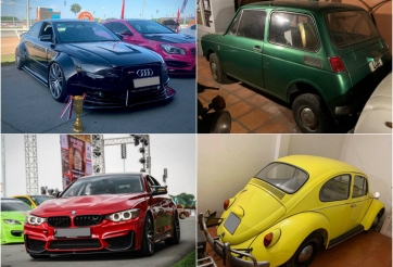 Dàn xế 'khủng' của CEO 1999 vừa tặng xe bạc tỷ cho bạn gái