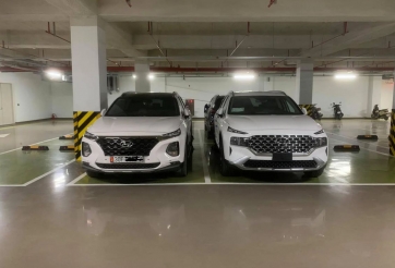 Hyundai SantaFe 2021 bất ngờ có mặt tại VN, đối thủ của Kia Sorento