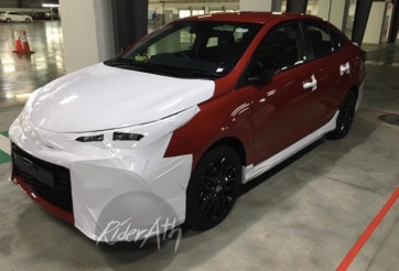 Toyota Vios 2021 bản thể thao bất ngờ lộ diện