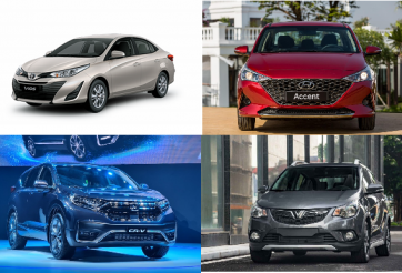Top 10 ô tô bán chạy nhất 12/2020: CR-V trở lại, Seltos biệt tăm