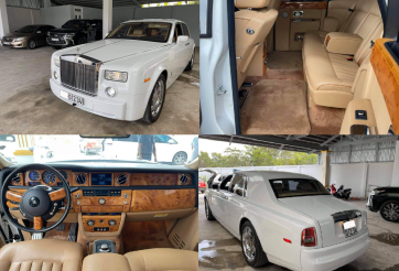 Cận cảnh Rolls-Royce Phantom biển '012.34' bán với giá 13,5 tỷ đồng