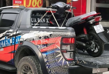 Honda Vision bán lại được giá ngang SH nhờ biển '555.55'