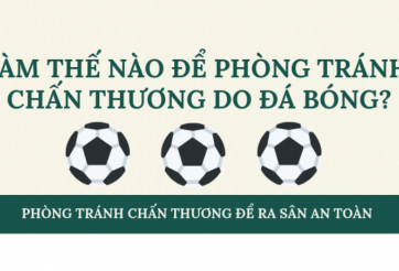 Làm thể nào để phòng tránh chấn thương do đá bóng?