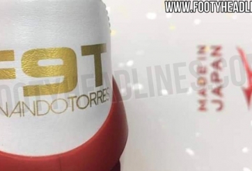 Cận cảnh giày đá bóng Mizuno phiên bản Fernando Torres